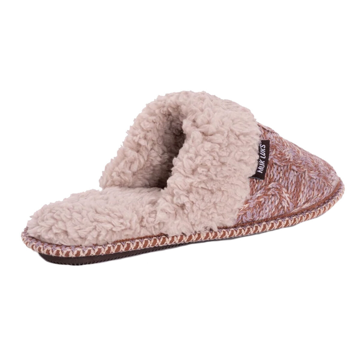 Muk Luks Women's Frida Scuff Slippers - Winter Violet - S - Winter Violet S Muk Luks Women's Frida Scuff Slippers - Winter Violet - S - Winter Violet S