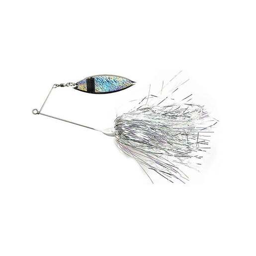 Musky Mania Big Flash Series Spinnerbait – Black Chrome 2