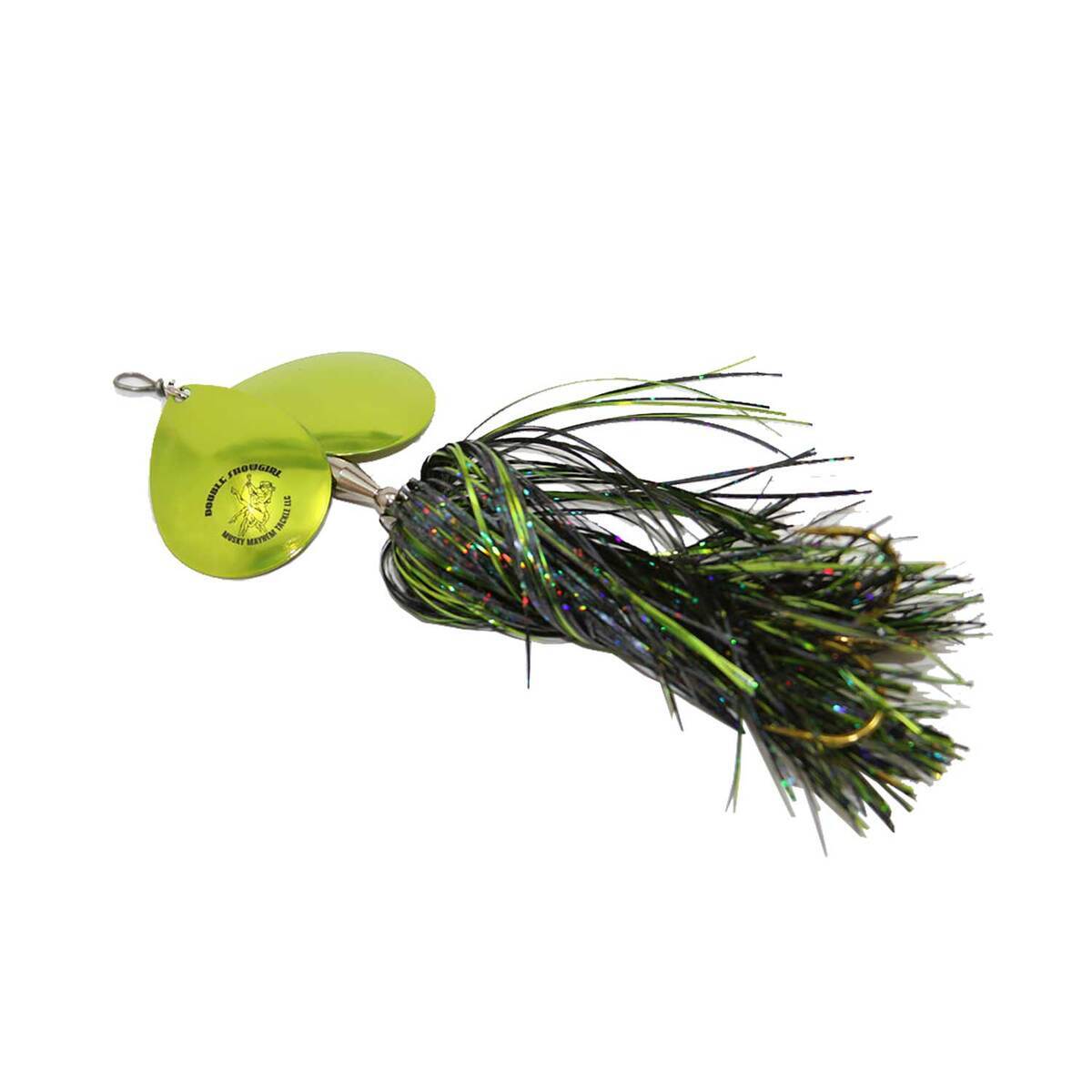 Musky Mayhem Double Showgirl Inline Spinner Musky Mayhem Double Showgirl Inline Spinner