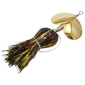 Musky Mayhem Micro Double Cowgirl Inline Spinner - Smallmouth Bass, 5in, 3/4oz