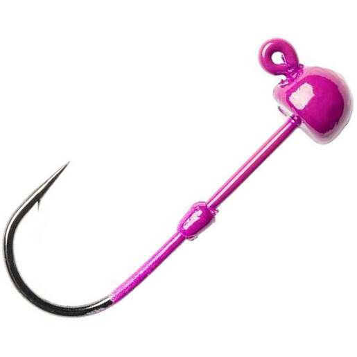 Mustad 1/8oz Addicted Worm Jig Head – Purple