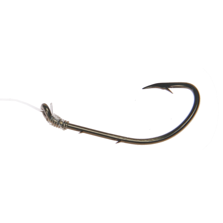 Mustad Baitholder Snelled Hook - 6 Mustad Baitholder Snelled Hook - 6