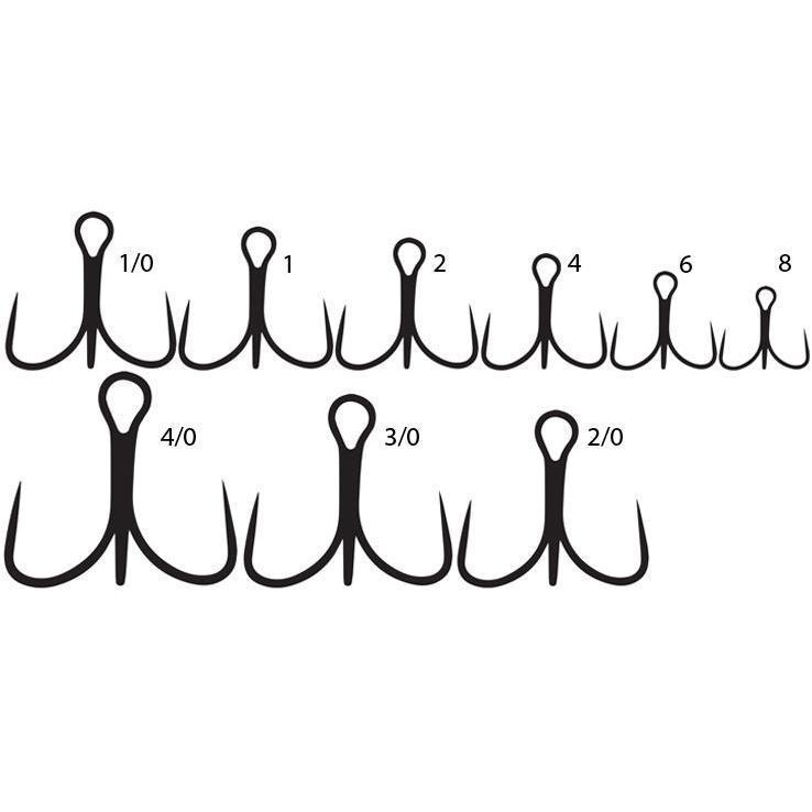 Mustad KVD Elite Triple Grip No Barb Treble Hook Mustad KVD Elite Triple Grip No Barb Treble Hook