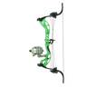 Muzzy LV-X 25-50lbs Right Hand Green Lever Bow Bowfishing Kit - Green