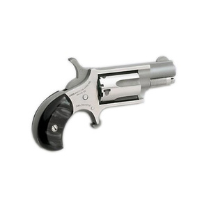 North American Arms Mini 22 Long Rifle 1.13in Black/Stainless Revolver -5 Rounds