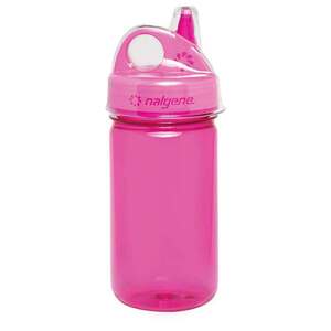 Nalgene Grip-N-Gulp Kids Sustain 12oz Wide Mouth Bottle with Cover and Straw Lid Nalgene Grip-N-Gulp Kids Sustain 12oz Wide Mouth Bottle with Cover and Straw Lid