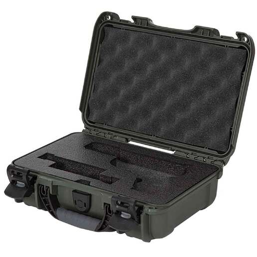 Nanuk 909 12.6in Glock Handgun Case – Olive – Olive