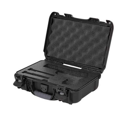 Nanuk 909 Classic 12.6in Handgun Case – Black – Black