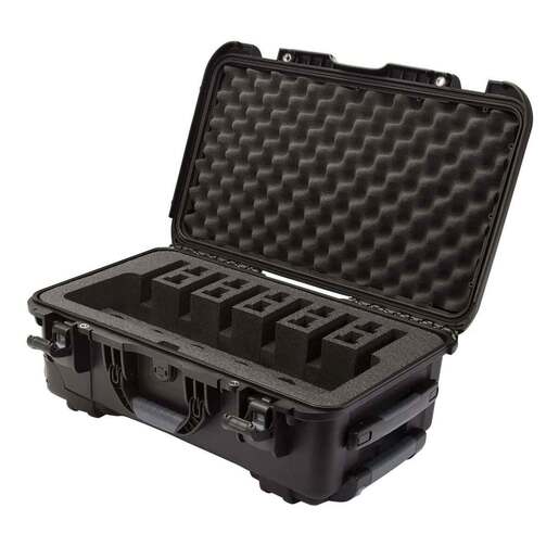 Nanuk 935 6 UP 22in Handgun Case – Black – Black