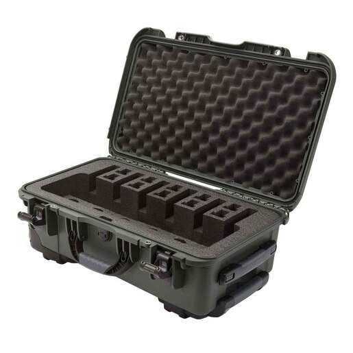 Nanuk 935 6 UP 22in Handgun Case – Olive – Olive