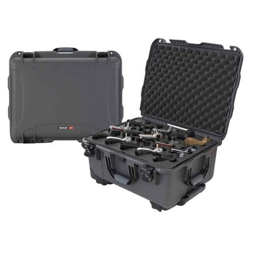 Nanuk 950 15 UP 22.8in Handgun Case – Graphite – Graphite
