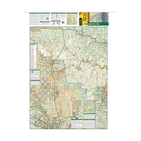 National Geographic Apache Creek and Juniper Mesa Wilderness Areas Trail Map Arizona National Geographic Apache Creek and Juniper Mesa Wilderness Areas Trail Map Arizona