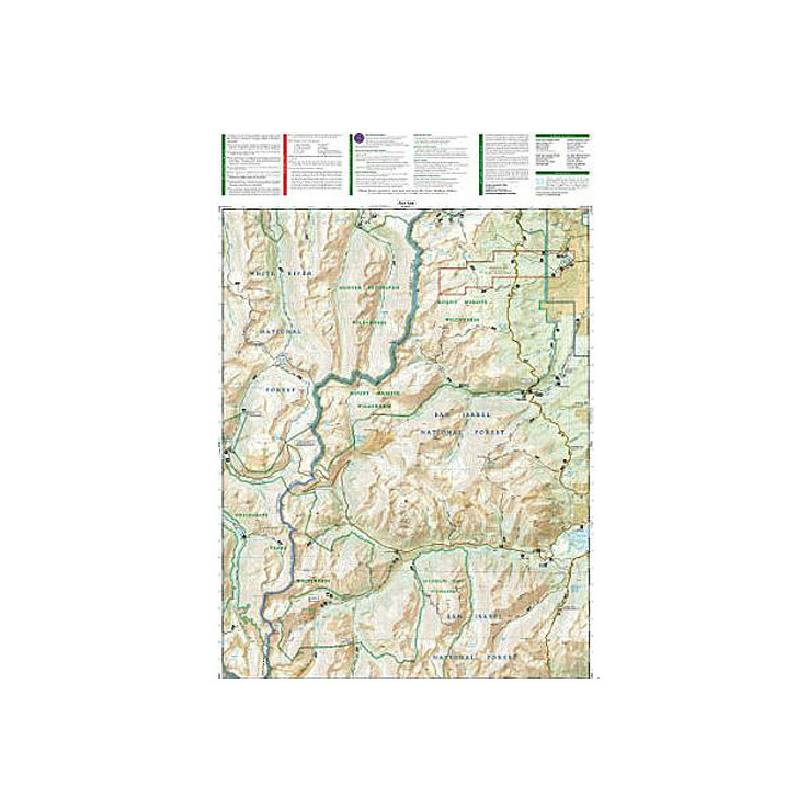 National Geographic Aspen Independence Pass Trail Map Colorado National Geographic Aspen Independence Pass Trail Map Colorado