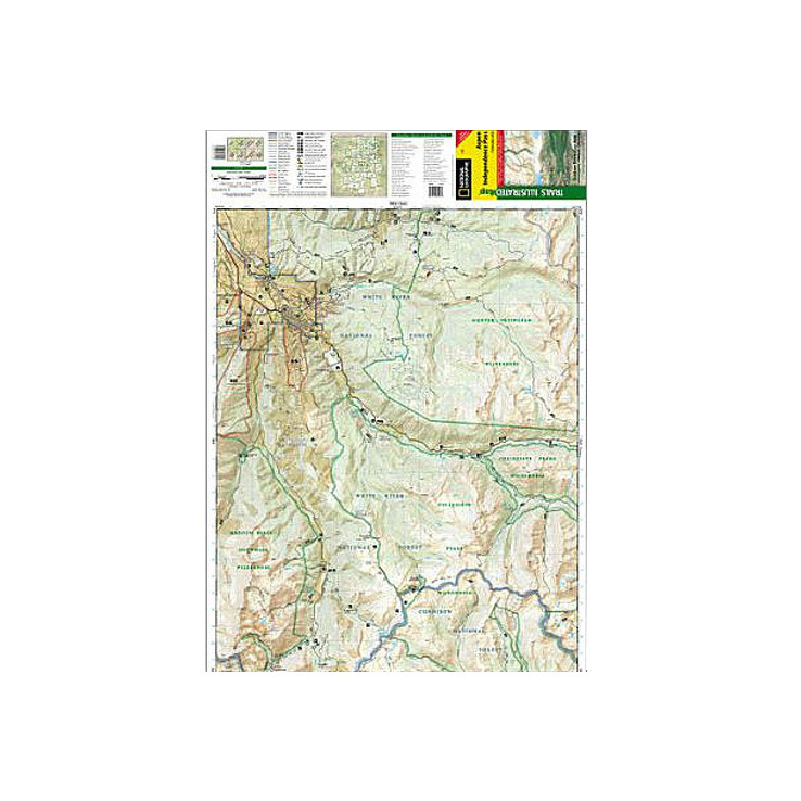 National Geographic Aspen Independence Pass Trail Map Colorado National Geographic Aspen Independence Pass Trail Map Colorado