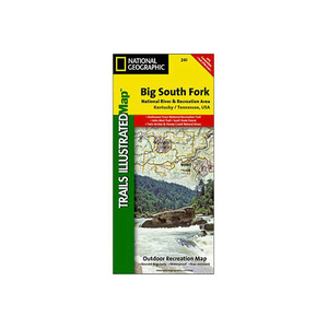 National Geographic Big South Fork National Recreation Area Trail Map Tennesse National Geographic Big South Fork National Recreation Area Trail Map Tennesse