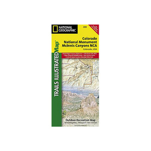 National Geographic Colorado National Monument Trail Map Colorado