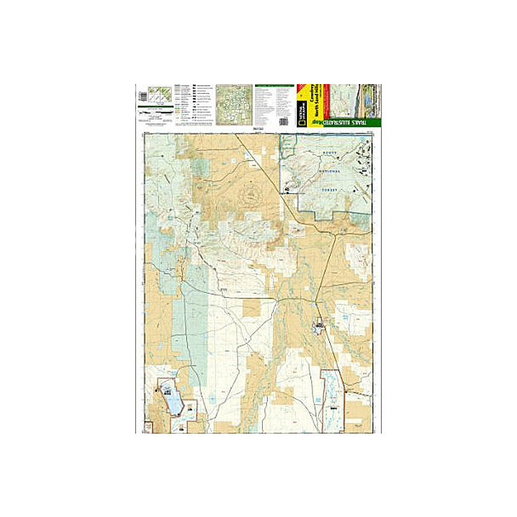 National Geographic Cowdrey North Sand Hills Trail Map Colorado National Geographic Cowdrey North Sand Hills Trail Map Colorado