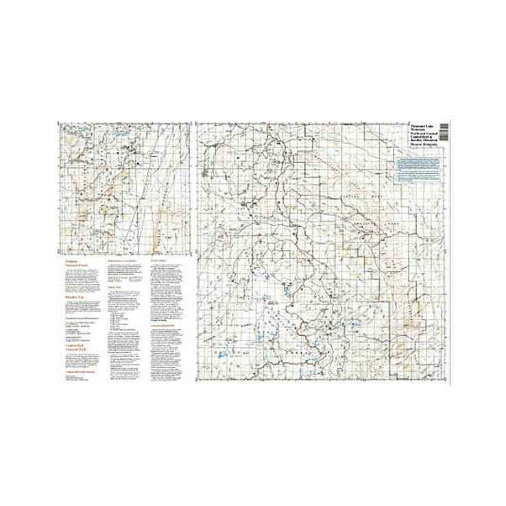 National Geographic Fish Lake North Capitol Reef Trail Map Utah National Geographic Fish Lake North Capitol Reef Trail Map Utah