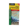 National Geographic Glacier Waterton Lakes National Parks Trail Map Montana