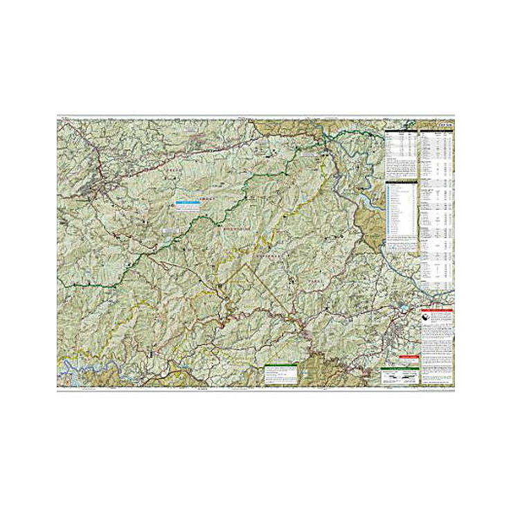 National Geographic Great Smoky Mountains National Park Trail Map Tennesse National Geographic Great Smoky Mountains National Park Trail Map Tennesse