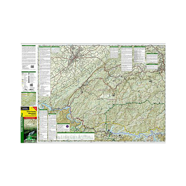 National Geographic Great Smoky Mountains National Park Trail Map Tennesse National Geographic Great Smoky Mountains National Park Trail Map Tennesse