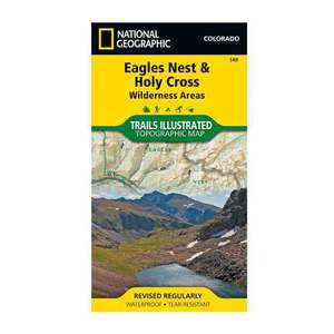 National Geographic Holy Cross /  Eagles Nest Wilderness Trail Map
