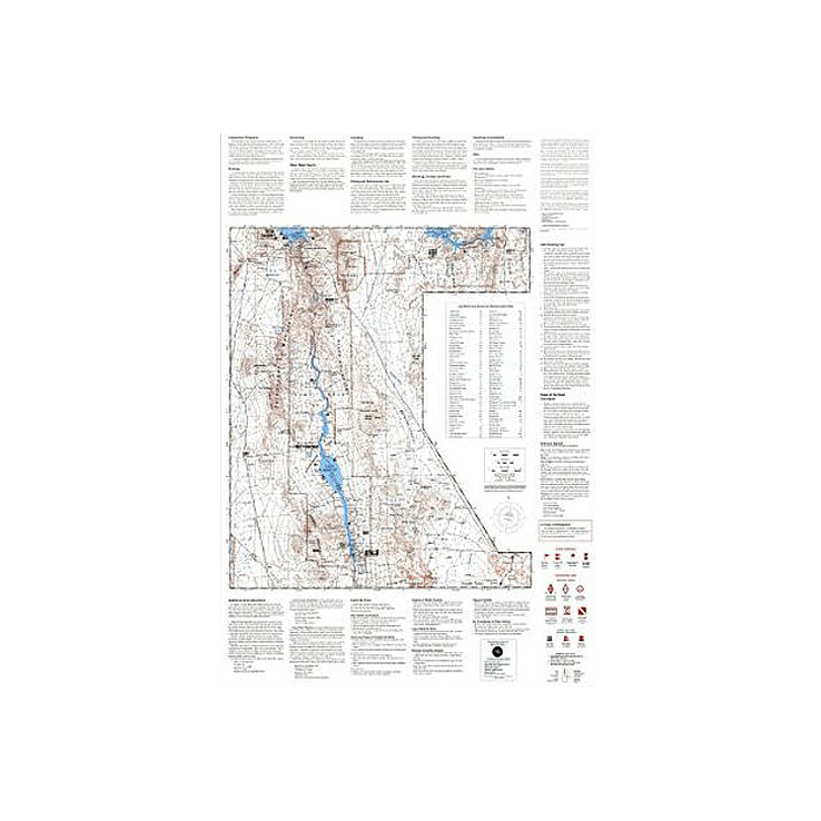 National Geographic Lake Mead National Recreation Area Trail Map Arizona National Geographic Lake Mead National Recreation Area Trail Map Arizona