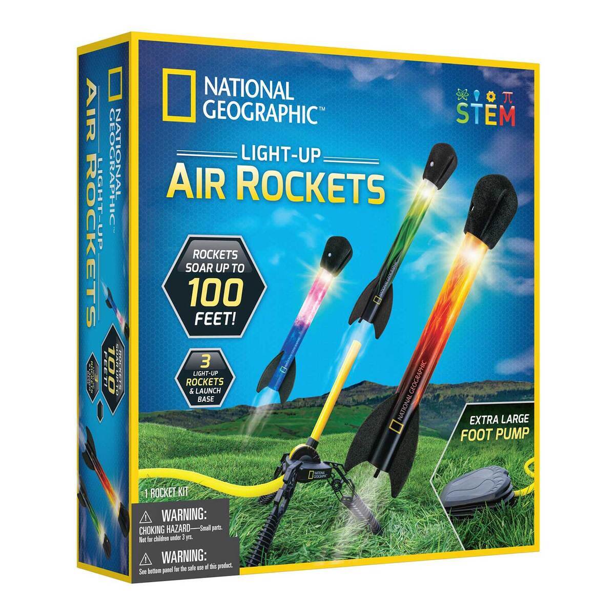 National Geographic Light-Up Air Rockets | Sportsman's Warehouse
