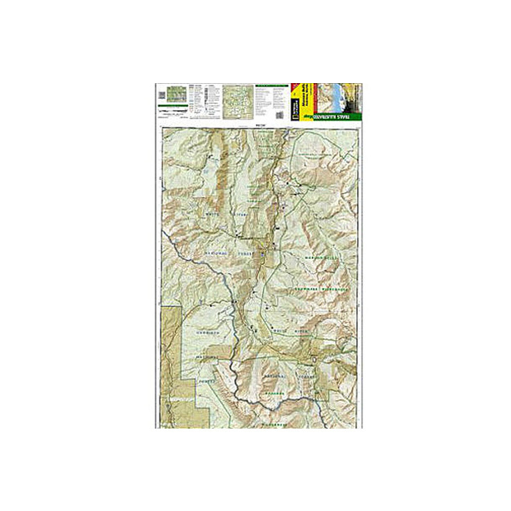 National Geographic Maroon Bells Redstone Marble Trail Map Colorado National Geographic Maroon Bells Redstone Marble Trail Map Colorado