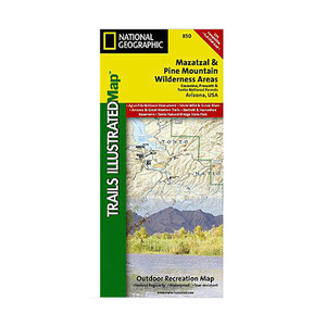 National Geographic Mazatzal and Pine Mountain Wilderness Areas Trail Map Arizona National Geographic Mazatzal and Pine Mountain Wilderness Areas Trail Map Arizona