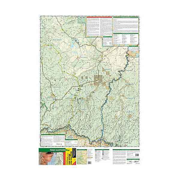 National Geographic Mogollon Rim Munds Mountain Trail Map Arizona