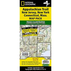 National Geographic Appalachian Trail Guide Maps