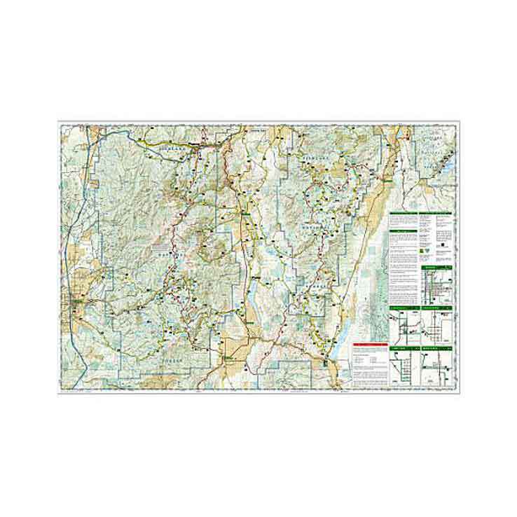 National Geographic Paiute ATV Trail Map National Geographic Paiute ATV Trail Map