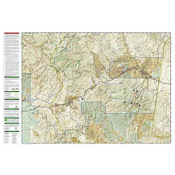 National Geographic Salt River Canyon Trail Map Arizona National Geographic Salt River Canyon Trail Map Arizona