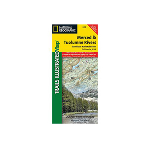 National Geographic Stanislaus National Forest Trail Map California National Geographic Stanislaus National Forest Trail Map California