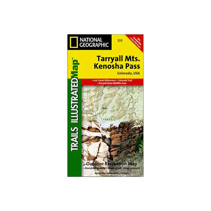 National Geographic Tarryall Mountains Kenosha Pass Trail Map Colorado National Geographic Tarryall Mountains Kenosha Pass Trail Map Colorado