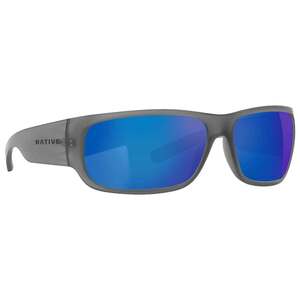Native Eyewear Boulder SV Polarized Sunglasses - Smoke Crystal/Blue
