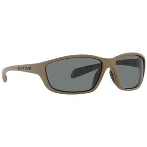 Native Eyewear Kodiak Polarized Sunglasses - Tan/Grey