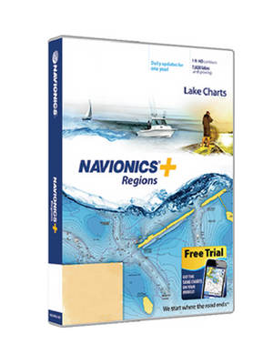 Navionics Nav+ GPS Plotter Chart Map Software - South Region