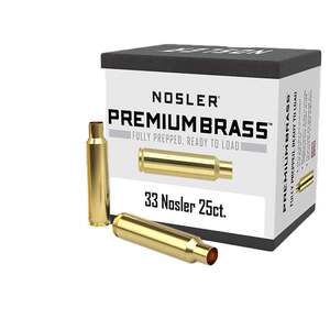 Nosler 33 Nosler Rifle Reloading Brass - 25 Count