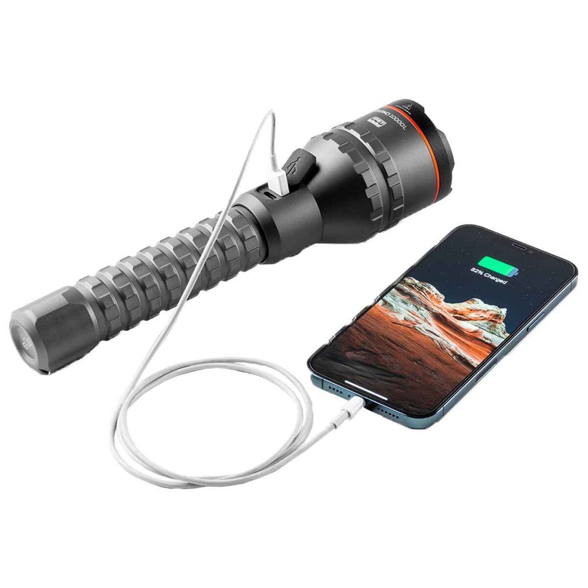 NEBO DAVINCI 10000 Full Size Flashlight - Grey NEBO DAVINCI 10000 Full Size Flashlight - Grey