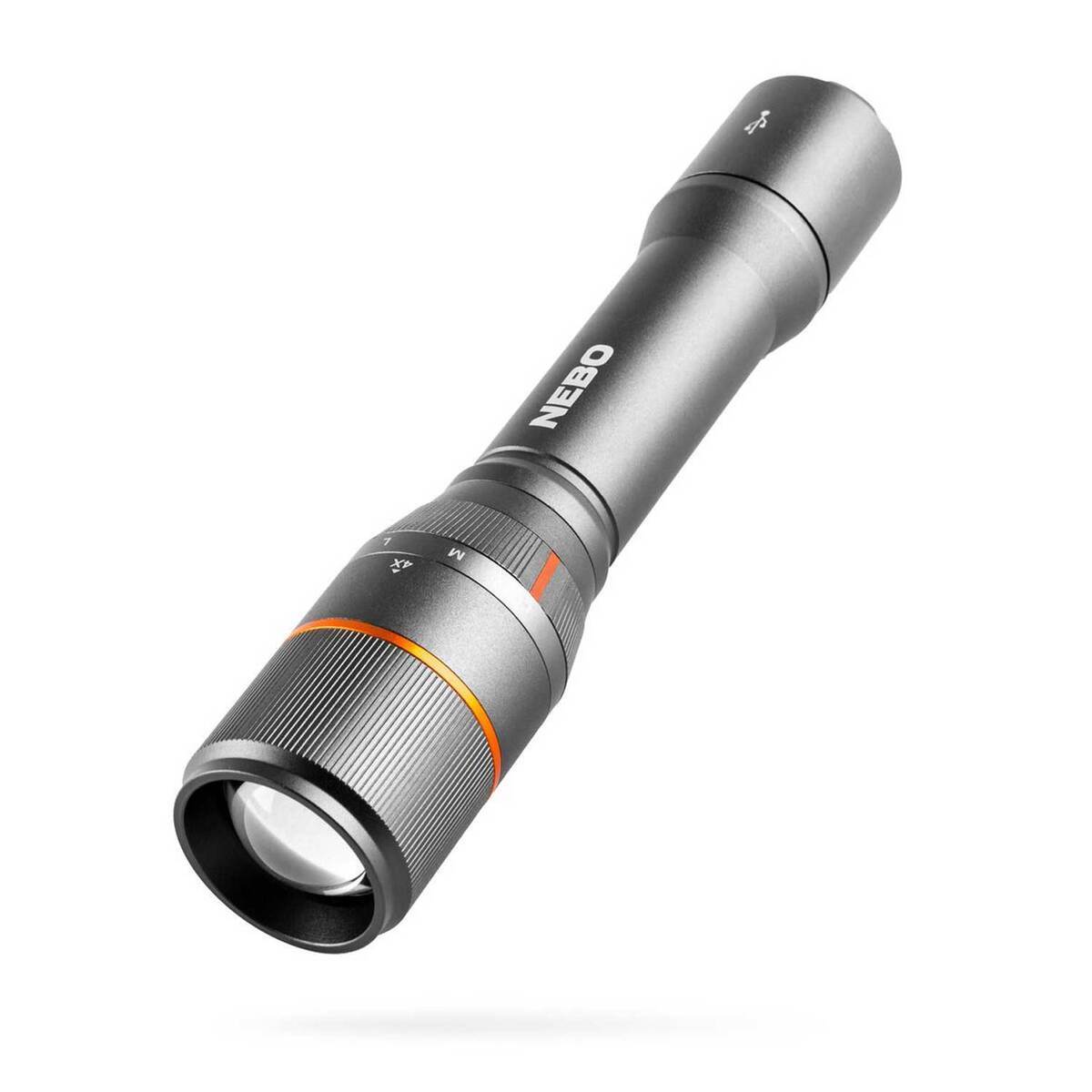 NEBO DAVINCI 2000 Full Size Flashlight - Silver NEBO DAVINCI 2000 Full Size Flashlight - Silver