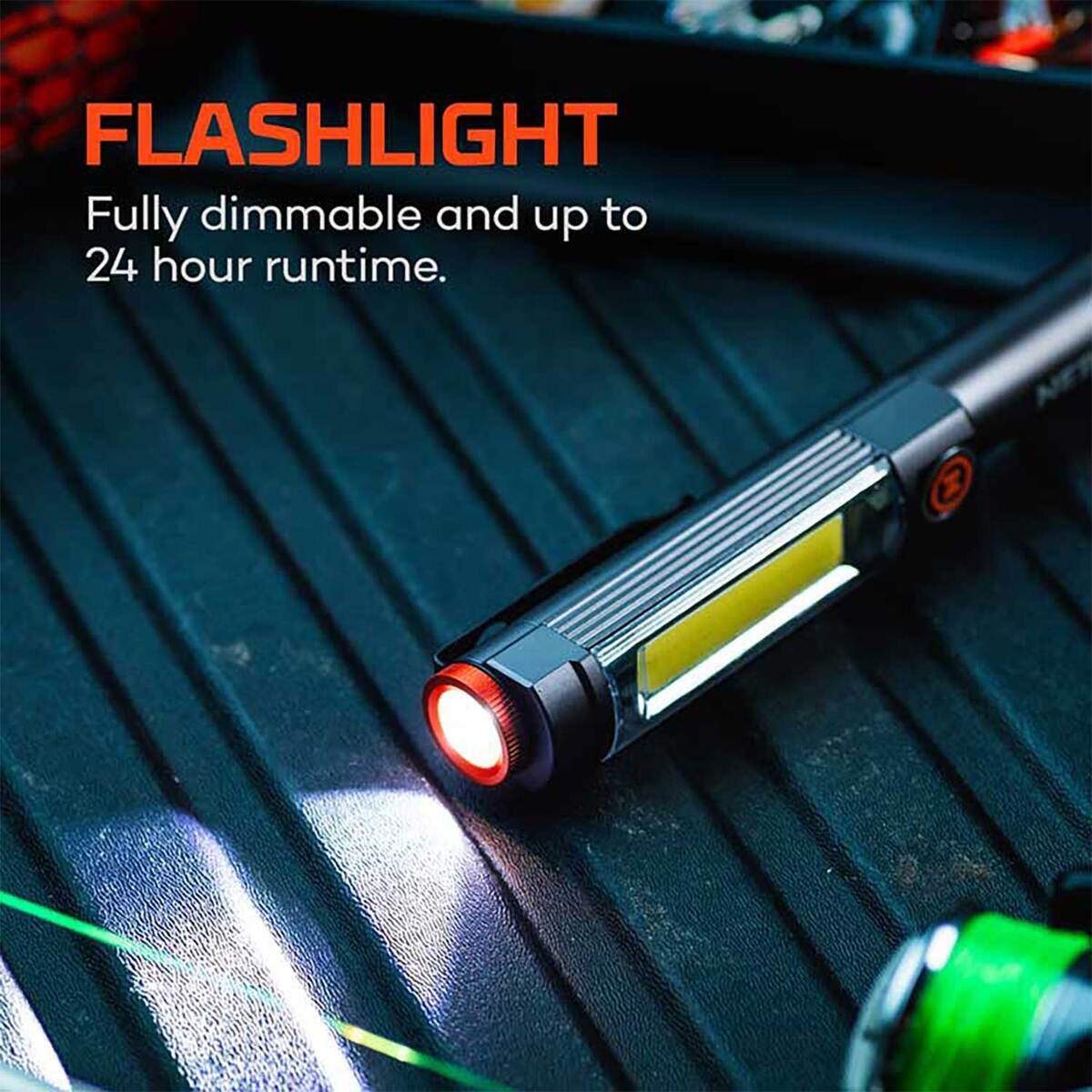 Taskbar Disk Led NEBO Franklin Taskbar LED Flashlight and Worklight Combo | Sportsman's ...