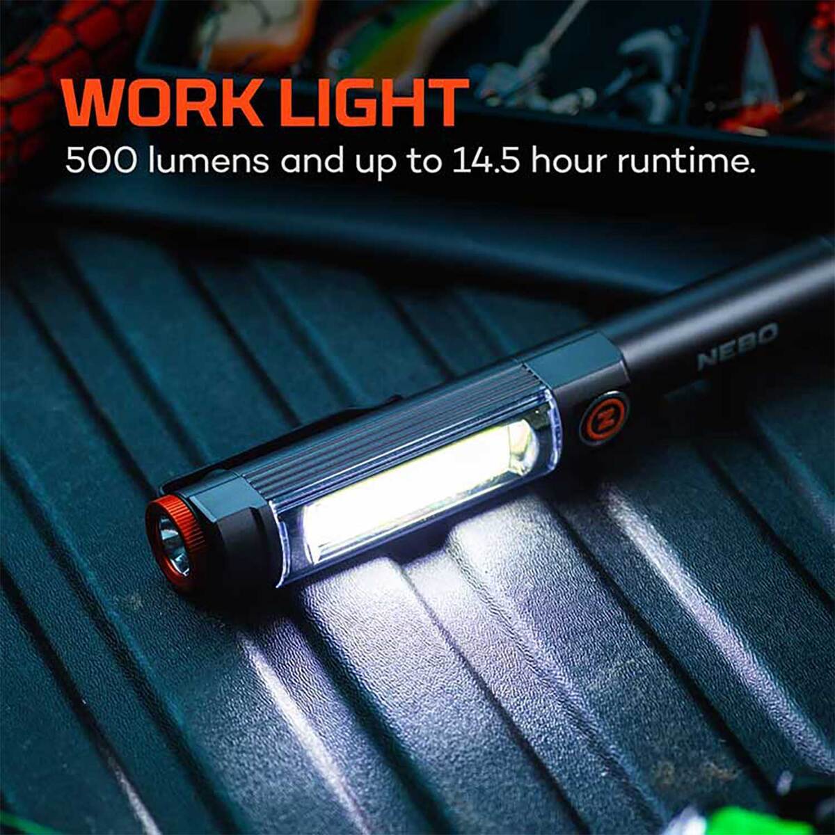 Taskbar Disk Led NEBO Franklin Taskbar LED Flashlight and Worklight Combo | Sportsman's ...