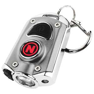 nebo 400-lumen key chain flashlight MyPal 400 Lumen Rechargeable Keychain Light & 115dB Safety Alarm The first Nebo flashlight designed just for women is the Mypal COLUMBO Keychain Light