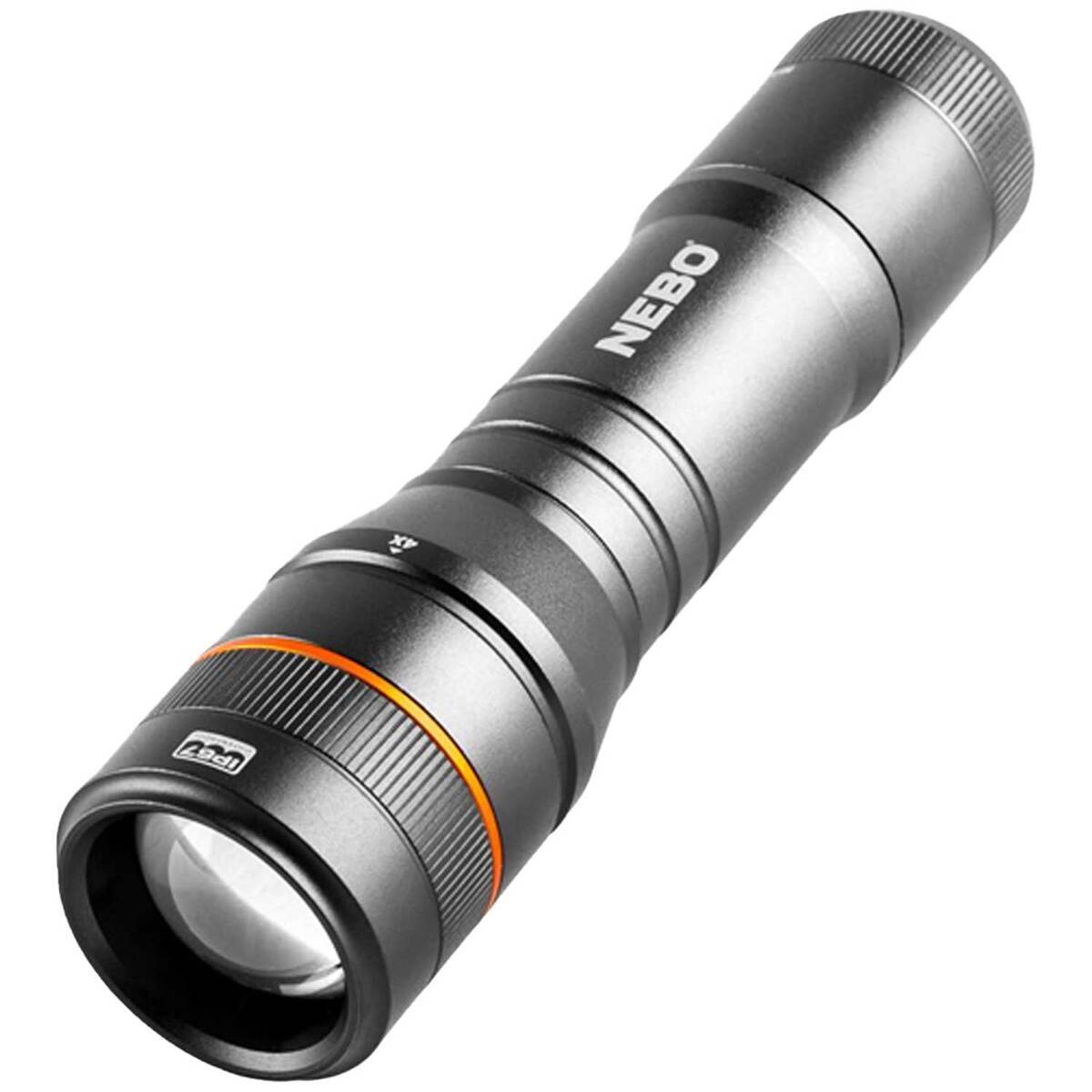 NEBO NEWTON 500 Mid Size Flashlight - Silver NEBO NEWTON 500 Mid Size Flashlight - Silver