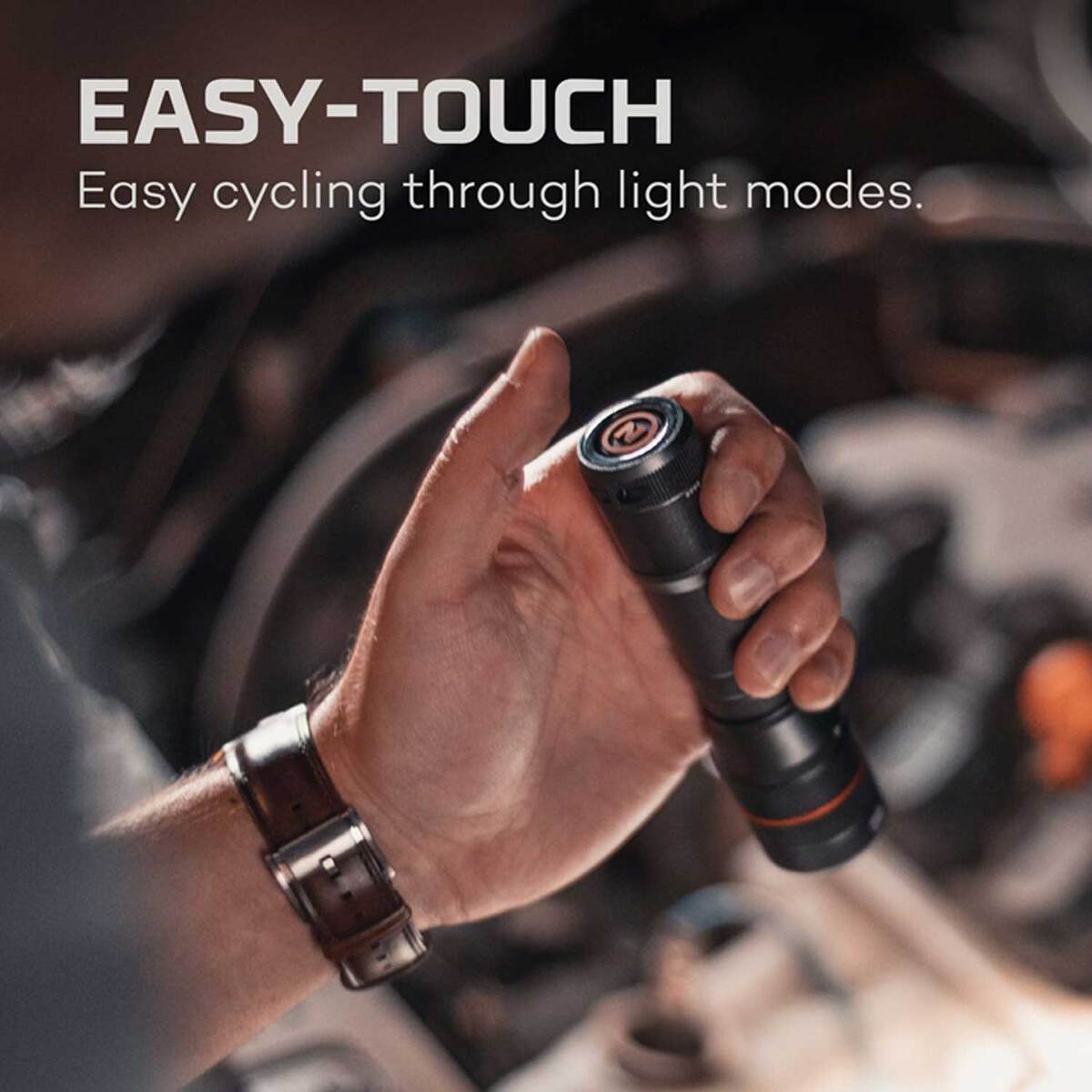 NEBO NEWTON 500 Mid Size Flashlight - Silver NEBO NEWTON 500 Mid Size Flashlight - Silver