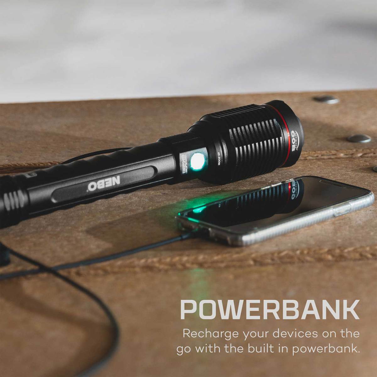 NEBO Redline 6K Full Size Flashlight - Black NEBO Redline 6K Full Size Flashlight - Black