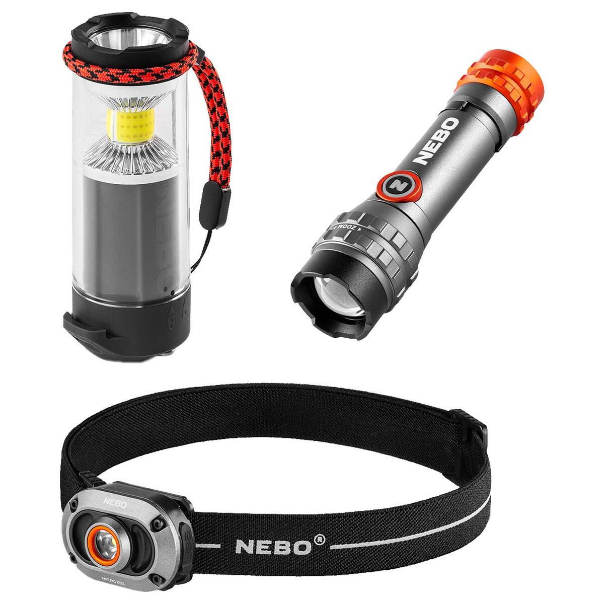 nebo flashlight accessories Slim Rechargeable Pocket Light grade aluminum the housing is anodized for corrosion resistance and it is water NEBO Edge 2K Lumen Elite