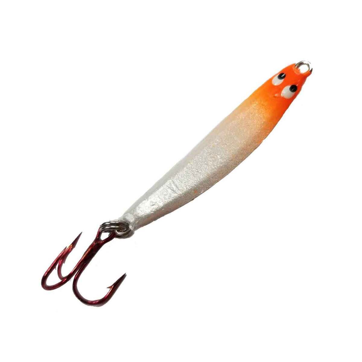 Ned's Bait Box Solid Natural Glow Back Jigging Spoon Ned's Bait Box Solid Natural Glow Back Jigging Spoon
